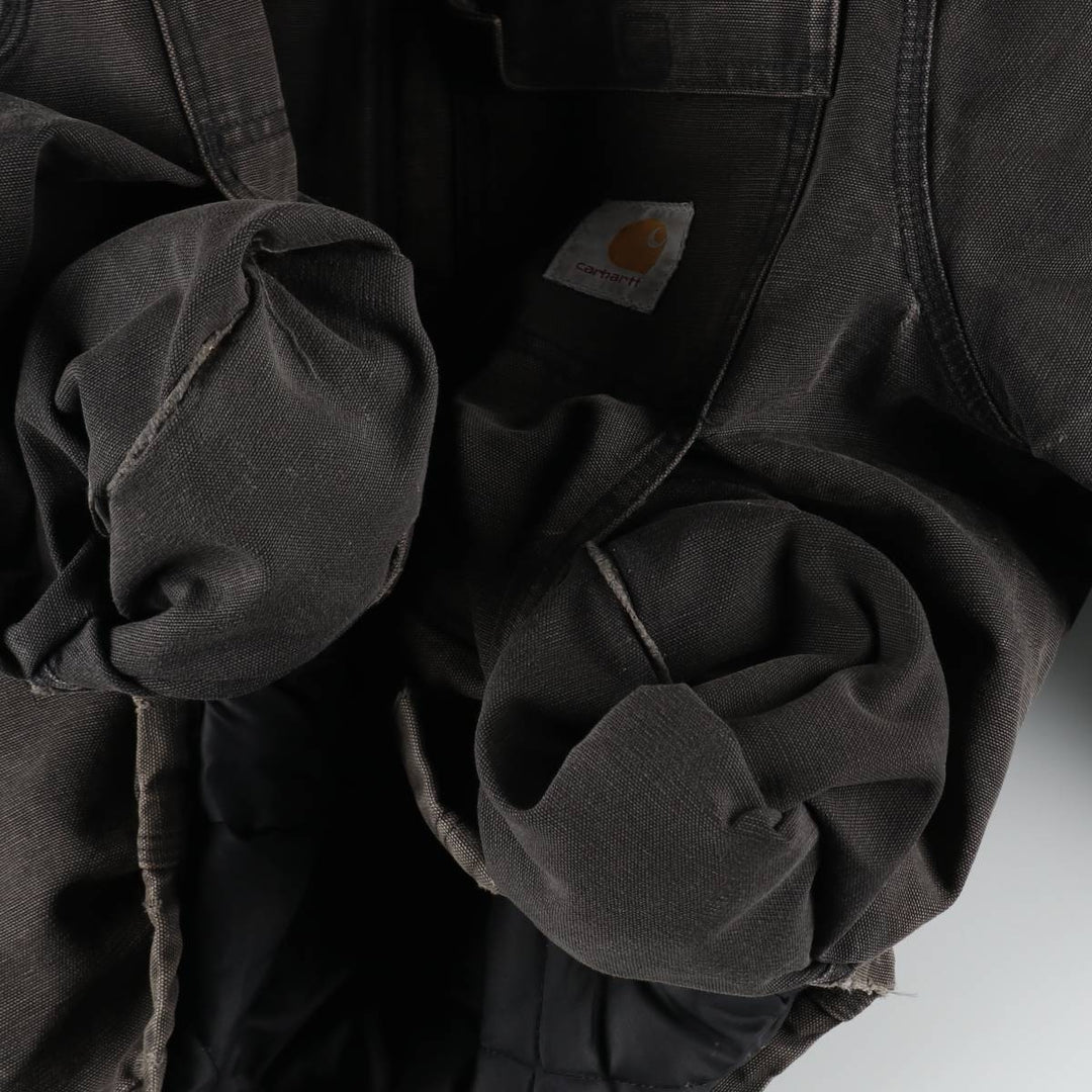 Carhartt Traditional Padded Duck Work Jacket, Men's Size L unclear brown type Vintage Second Hand