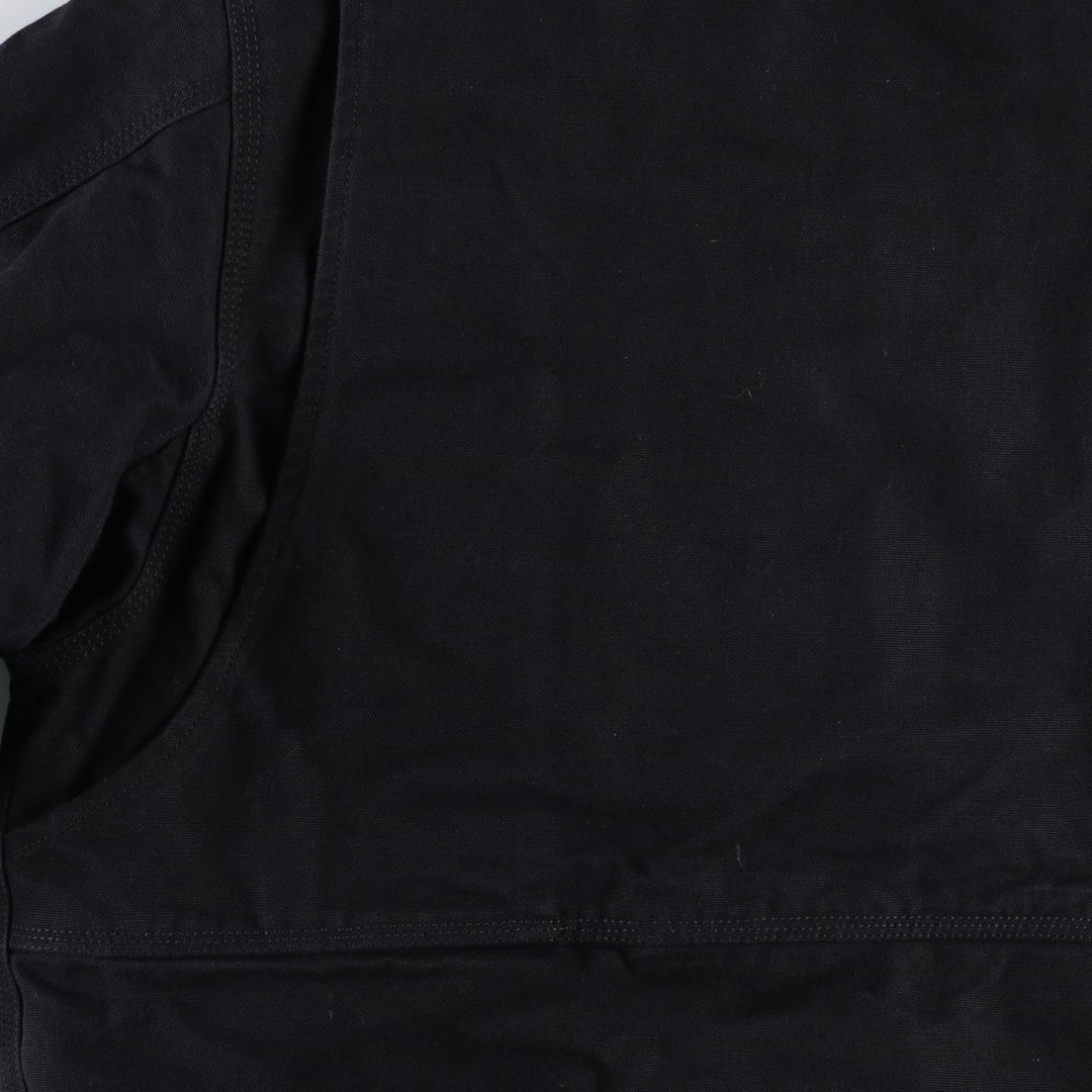 Carhartt FULL SWING Active Jacket, Padded Duck Full-Zip Hoodie, Men's Size L (approx.) cotton black type Vintage Second Hand