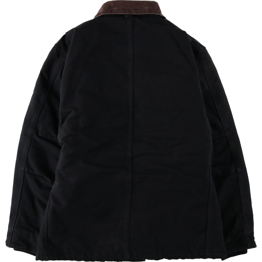 Carhartt Traditional Padded Duck Work Jacket, Men's Size L unclear black type Vintage Second Hand