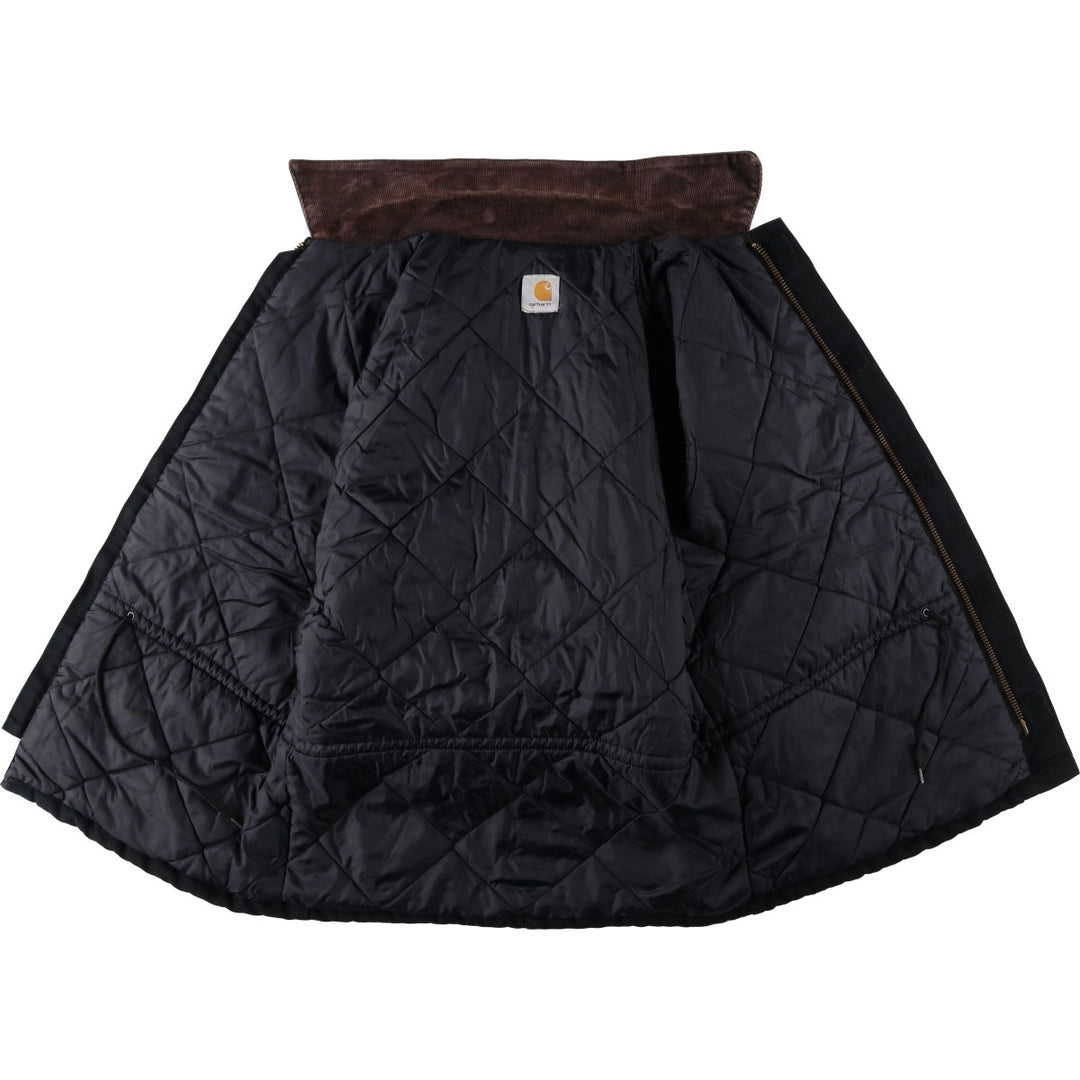 Carhartt Traditional Padded Duck Work Jacket, Men's Size L unclear black type Vintage Second Hand