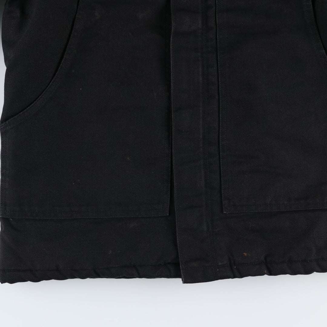 Carhartt Traditional Padded Duck Work Jacket, Men's Size L unclear black type Vintage Second Hand