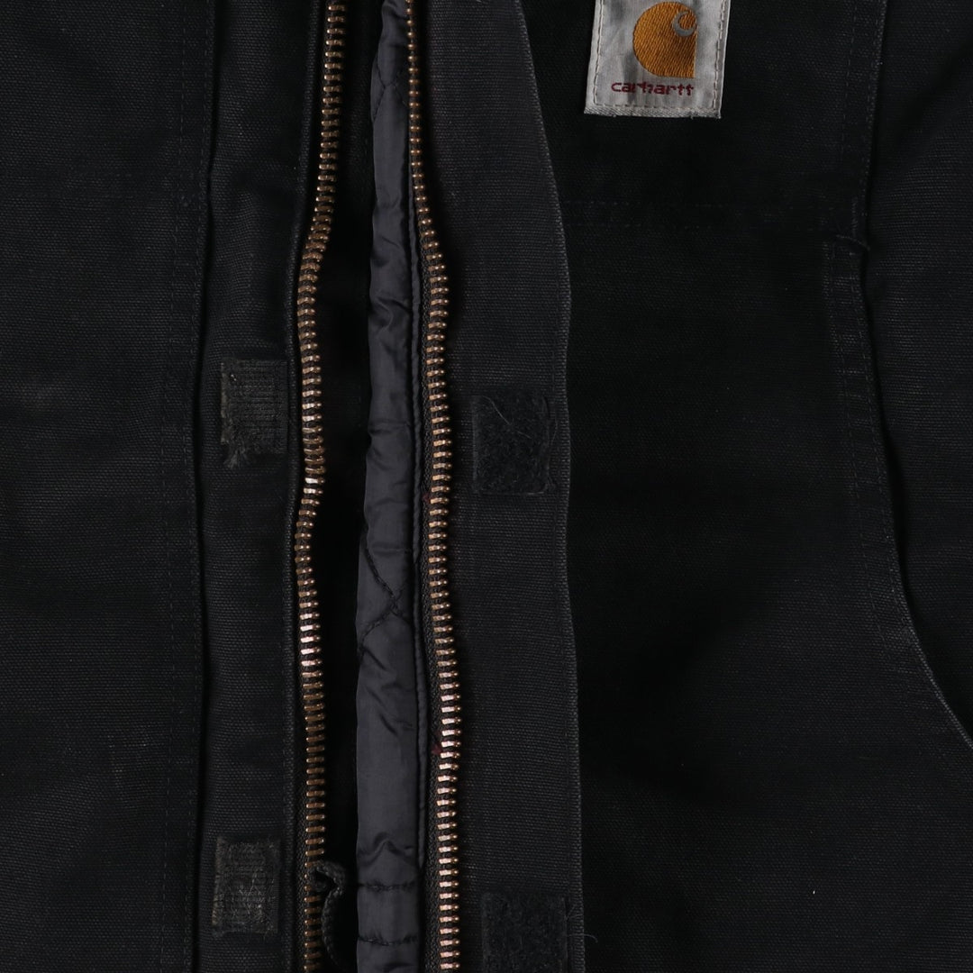 Carhartt Traditional Padded Duck Work Jacket, Men's Size L unclear black type Vintage Second Hand