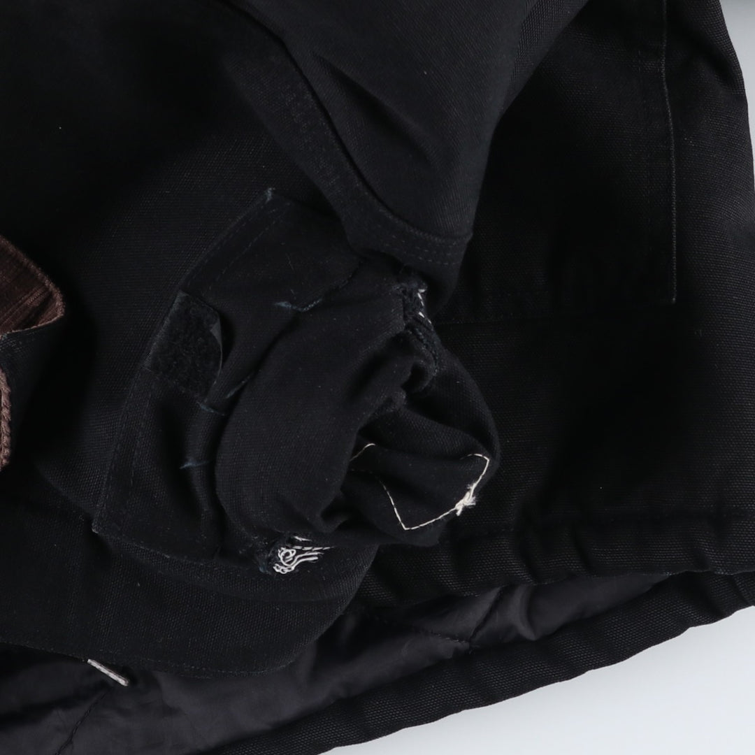 Carhartt Traditional Padded Duck Work Jacket, Men's Size L unclear black type Vintage Second Hand