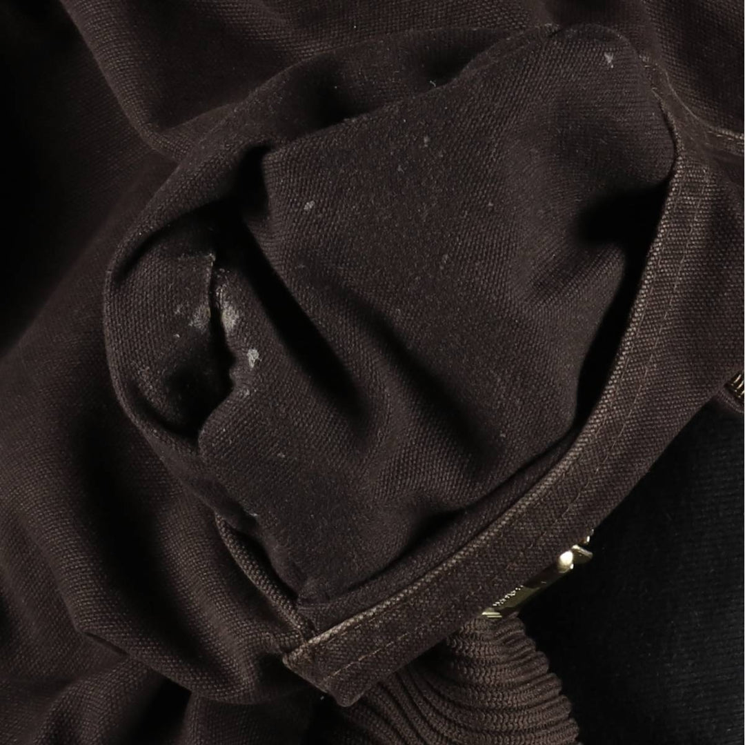Carhartt Active Jacket, Padded Duck Full-Zip Hoodie, Men's XXL cotton brown type Vintage Second Hand