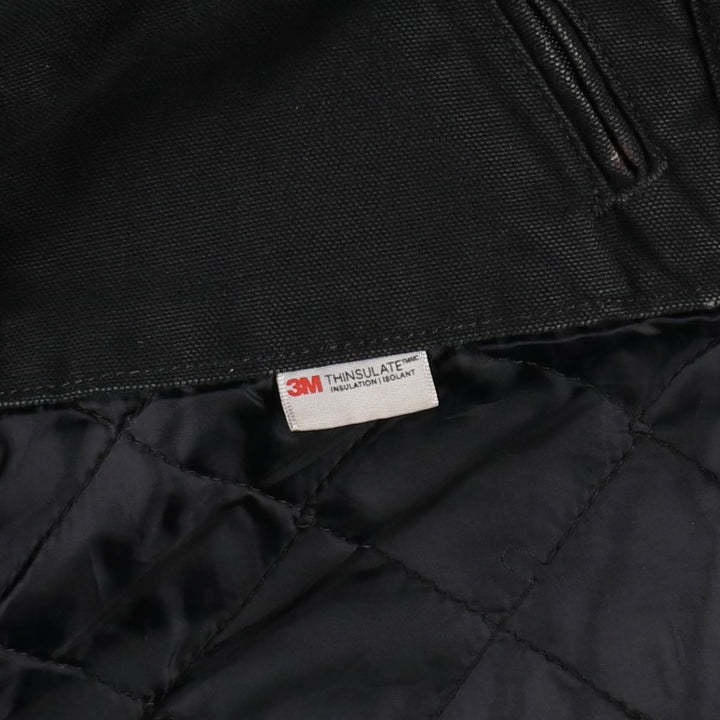 Carhartt Active Jacket, Padded Duck Full-Zip Hoodie, Men's XXL cotton black type Vintage Second Hand