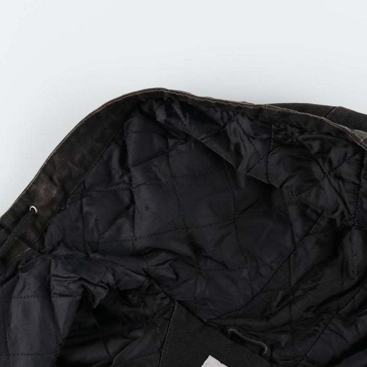 Carhartt Active Jacket, Padded Duck Full-Zip Hoodie, Men's XXL cotton black type Vintage Second Hand