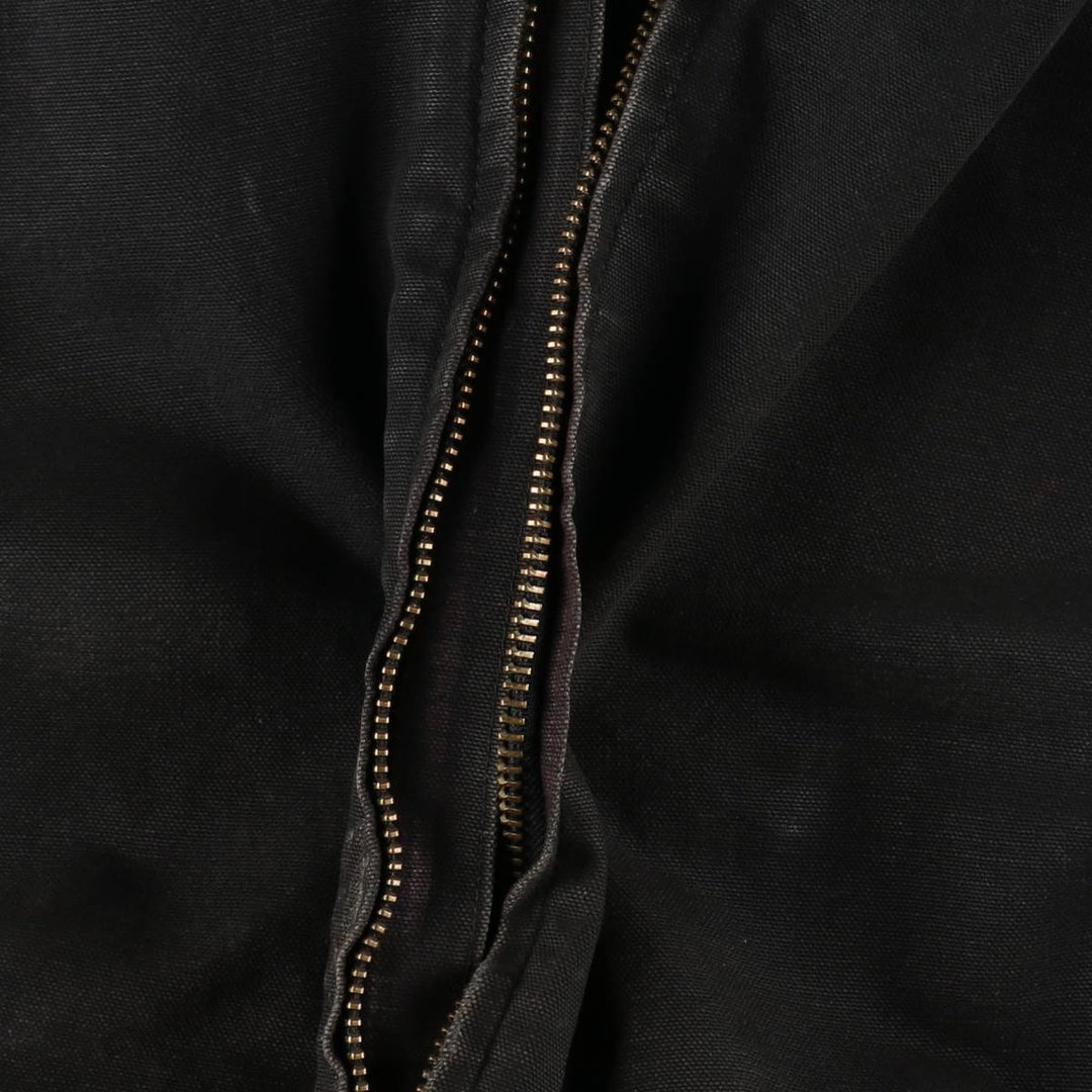 Carhartt Active Jacket, Padded Duck Full-Zip Hoodie, Men's XXL cotton black type Vintage Second Hand