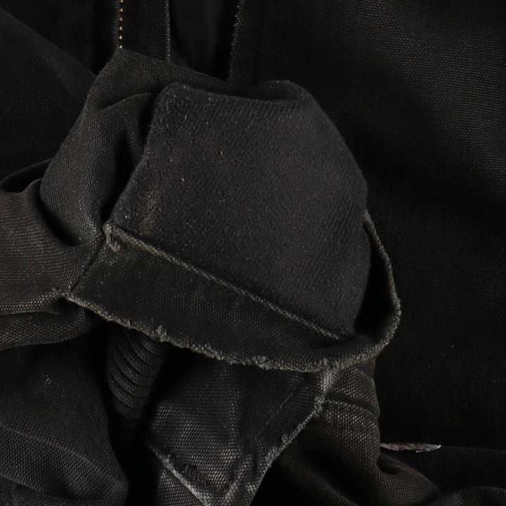 Carhartt Active Jacket, Padded Duck Full-Zip Hoodie, Men's XXL cotton black type Vintage Second Hand