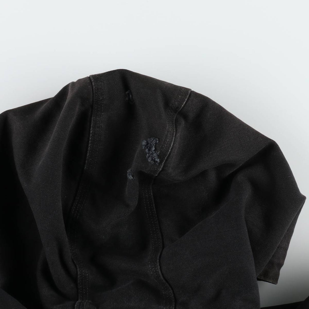 Carhartt Active Jacket, Padded Duck Full-Zip Hoodie, Men's XXL cotton black type Vintage Second Hand