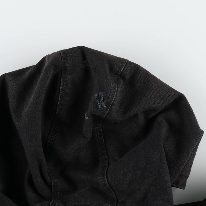 Carhartt Active Jacket, Padded Duck Full-Zip Hoodie, Men's XXL cotton black type Vintage Second Hand