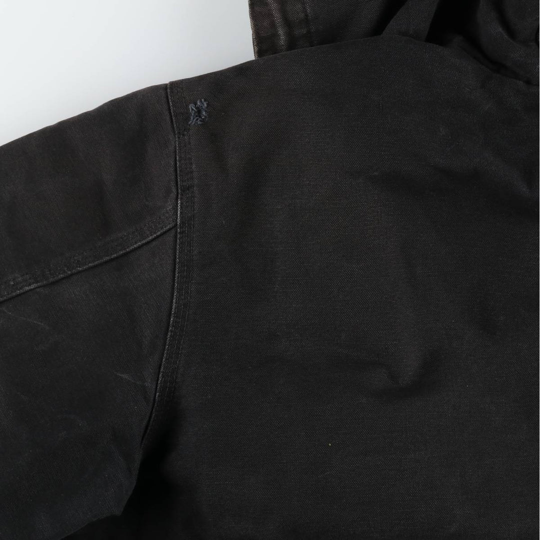 Carhartt Active Jacket, Padded Duck Full-Zip Hoodie, Men's XXL cotton black type Vintage Second Hand