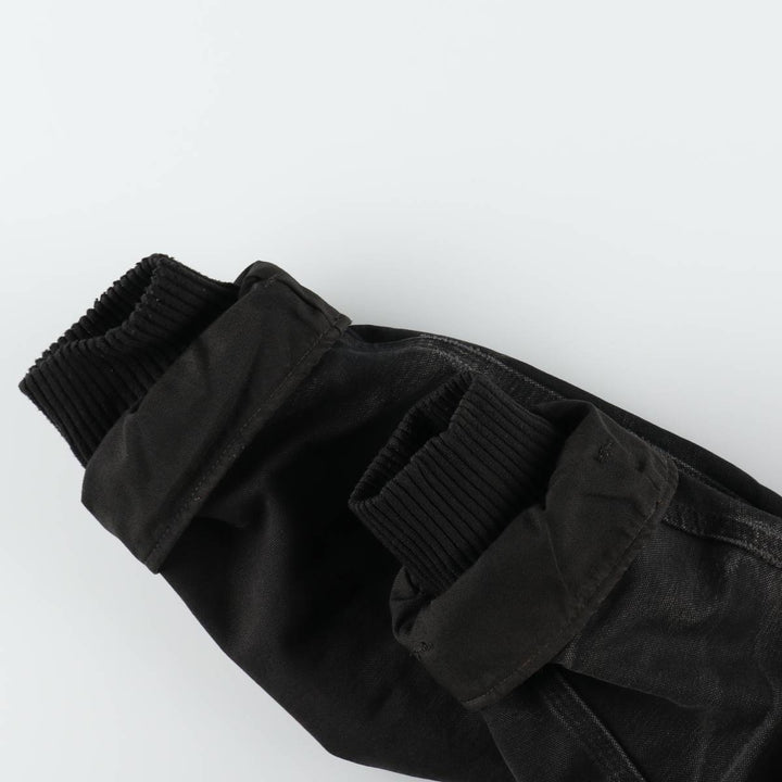Carhartt Active Jacket, Padded Duck Full-Zip Hoodie, Men's XXL cotton black type Vintage Second Hand