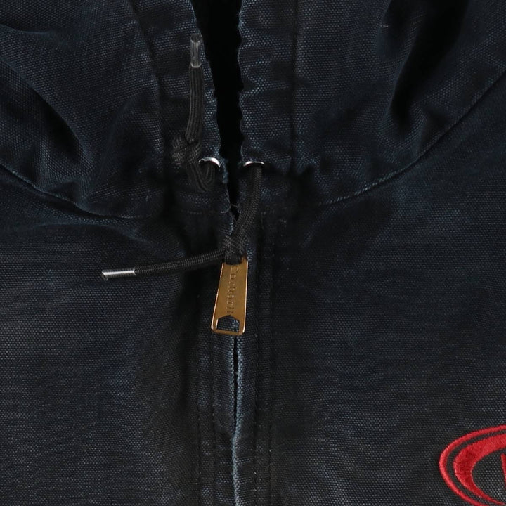 Carhartt Active Jacket Duck Full Zip Parka Made in USA Men's XXL cotton black type Vintage Second Hand