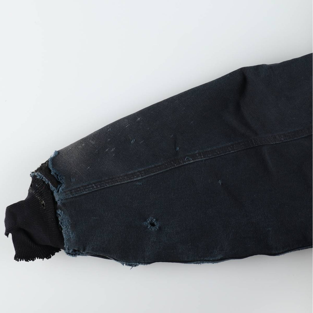 Carhartt Active Jacket Duck Full Zip Parka Made in USA Men's XXL cotton black type Vintage Second Hand
