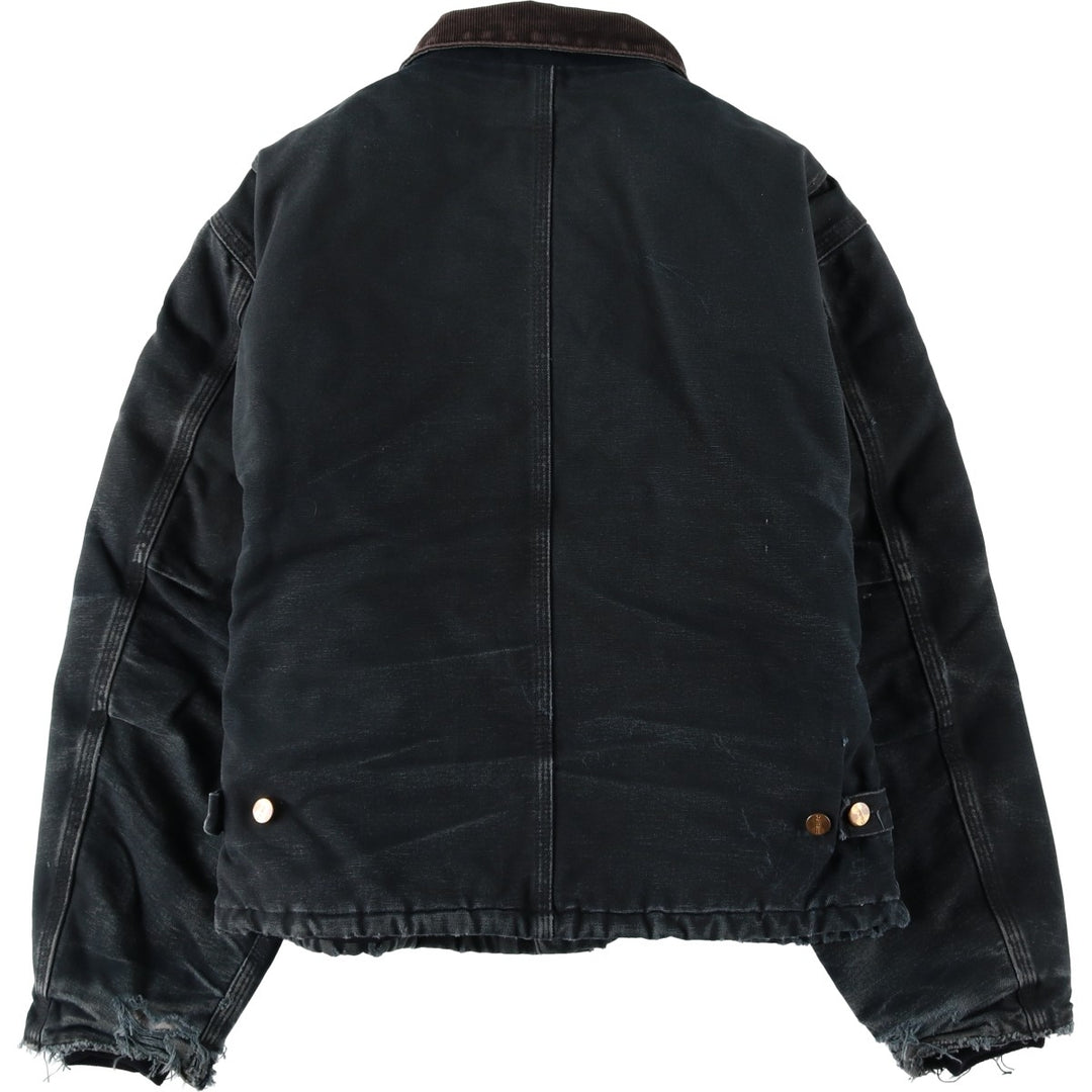 Carhartt Traditional Jacket Duck Work Jacket Men's L size unclear black type Vintage Second Hand
