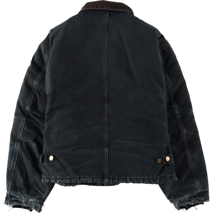 Carhartt Traditional Jacket Duck Work Jacket Men's L size unclear black type Vintage Second Hand