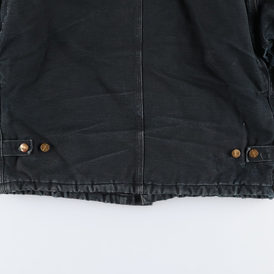Carhartt Traditional Jacket Duck Work Jacket Men's L size unclear black type Vintage Second Hand