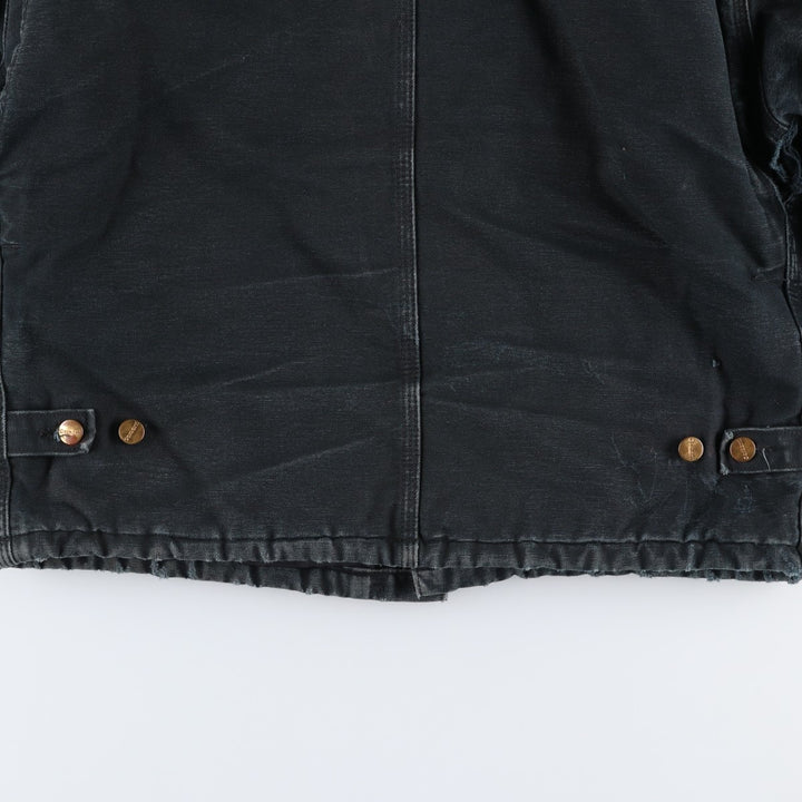 Carhartt Traditional Jacket Duck Work Jacket Men's L size unclear black type Vintage Second Hand