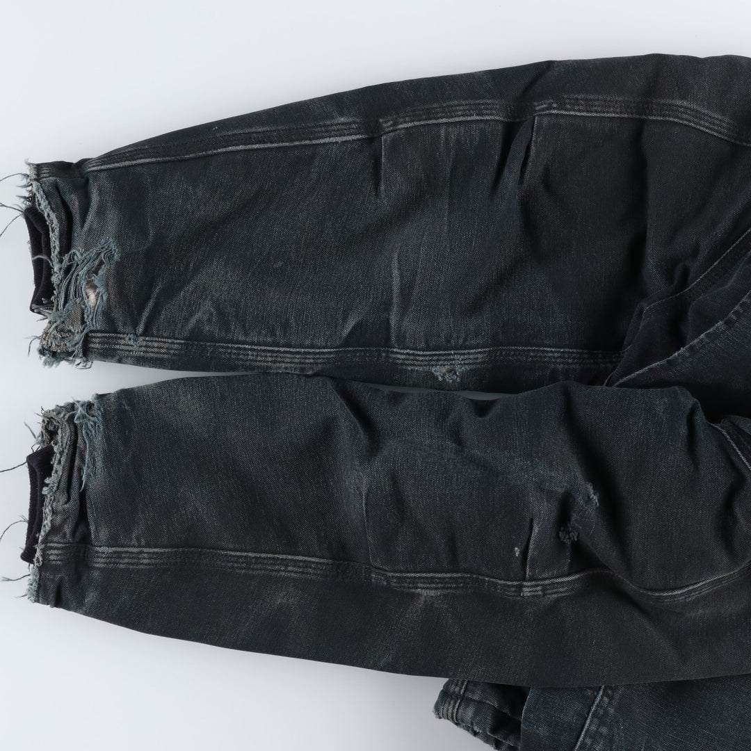 Carhartt Traditional Jacket Duck Work Jacket Men's L size unclear black type Vintage Second Hand