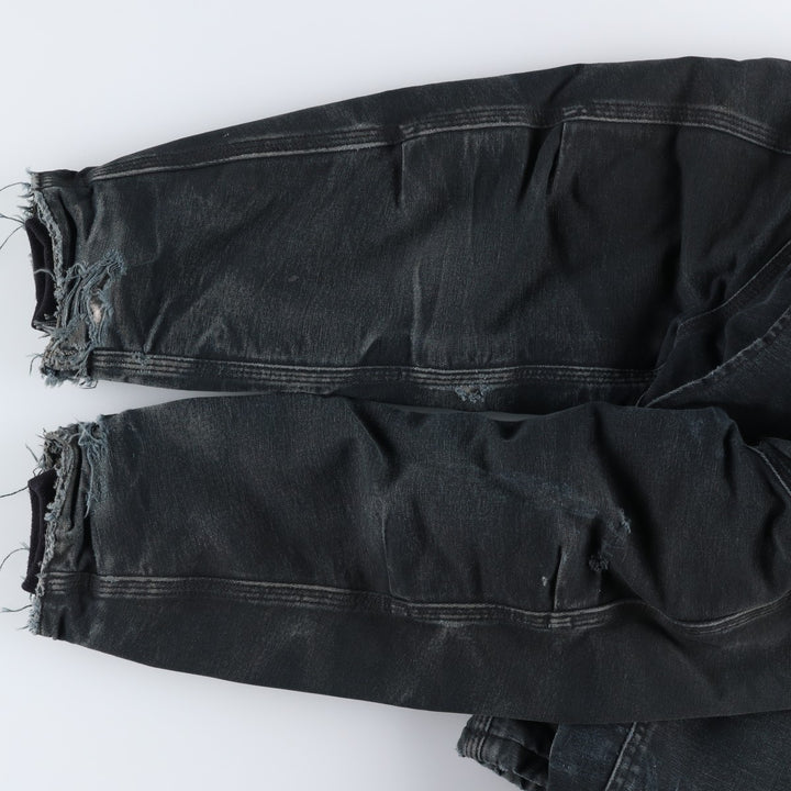 Carhartt Traditional Jacket Duck Work Jacket Men's L size unclear black type Vintage Second Hand
