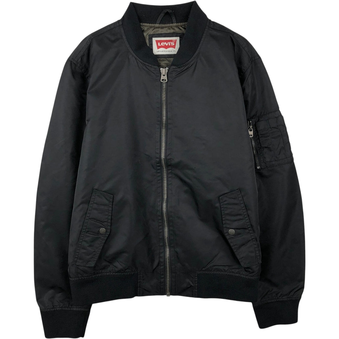Levi's nylon blouson, men's size XL Nylon black type Vintage Second Hand