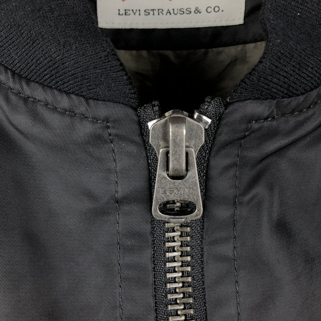 Levi's nylon blouson, men's size XL Nylon black type Vintage Second Hand