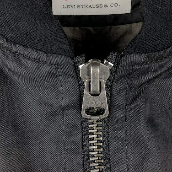 Levi's nylon blouson, men's size XL Nylon black type Vintage Second Hand
