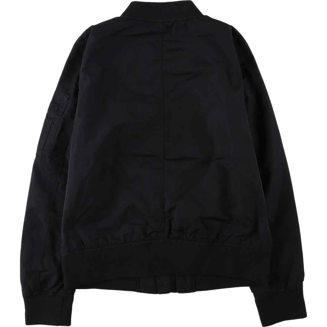 Levi's MA-1 type military flight jacket, men's size M equivalent. polyester black type Vintage Second Hand