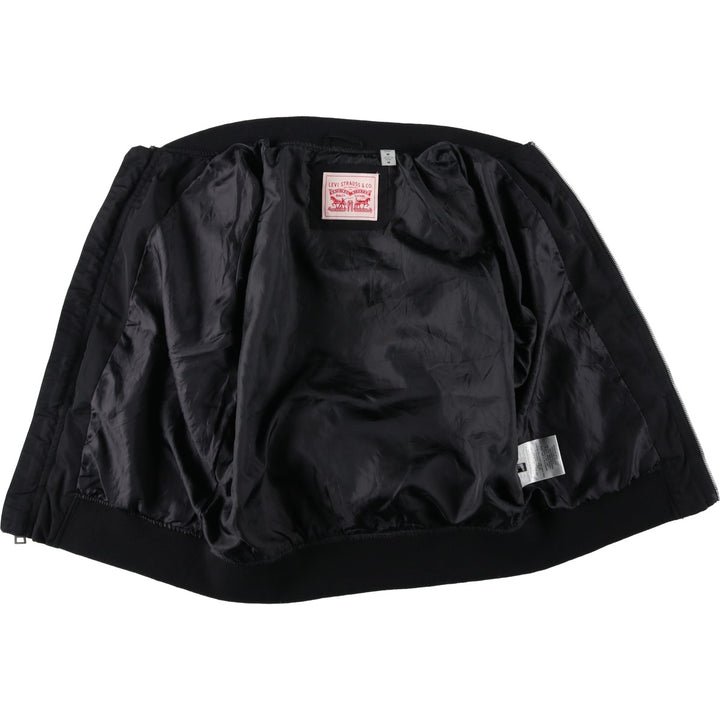 Levi's MA-1 type military flight jacket, men's size M equivalent. polyester black type Vintage Second Hand