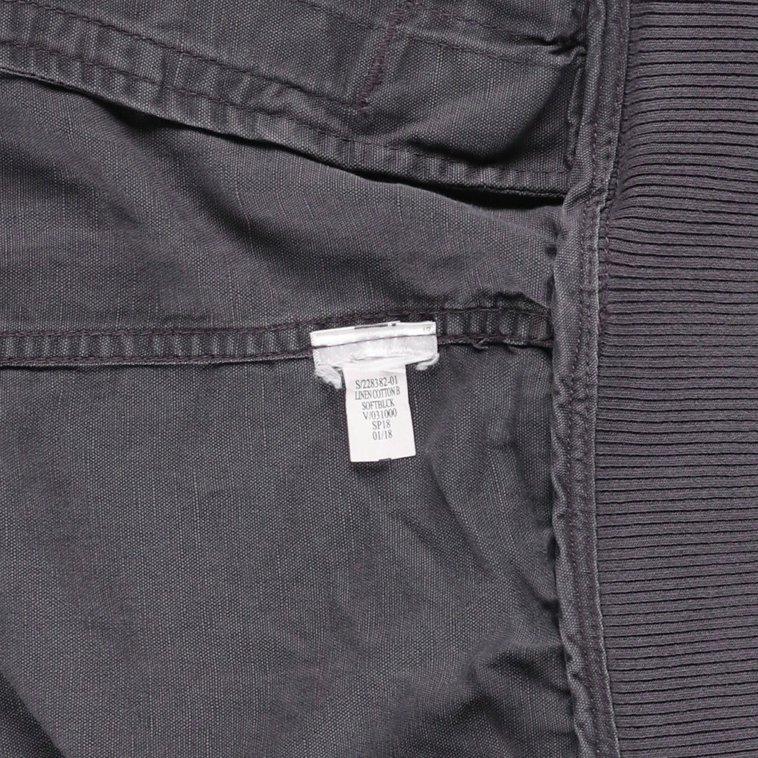 GAP MA-1 type military flight jacket, men's size M equivalent. unclear Charcoal Vintage Second Hand