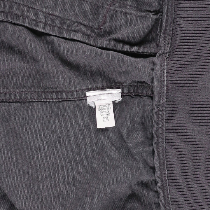 GAP MA-1 type military flight jacket, men's size M equivalent. unclear Charcoal Vintage Second Hand