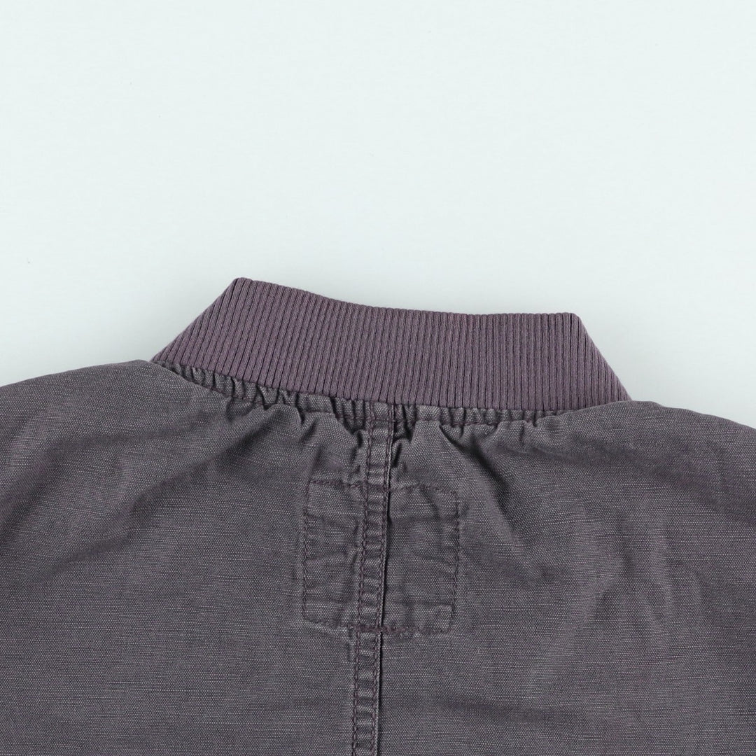 GAP MA-1 type military flight jacket, men's size M equivalent. unclear Charcoal Vintage Second Hand