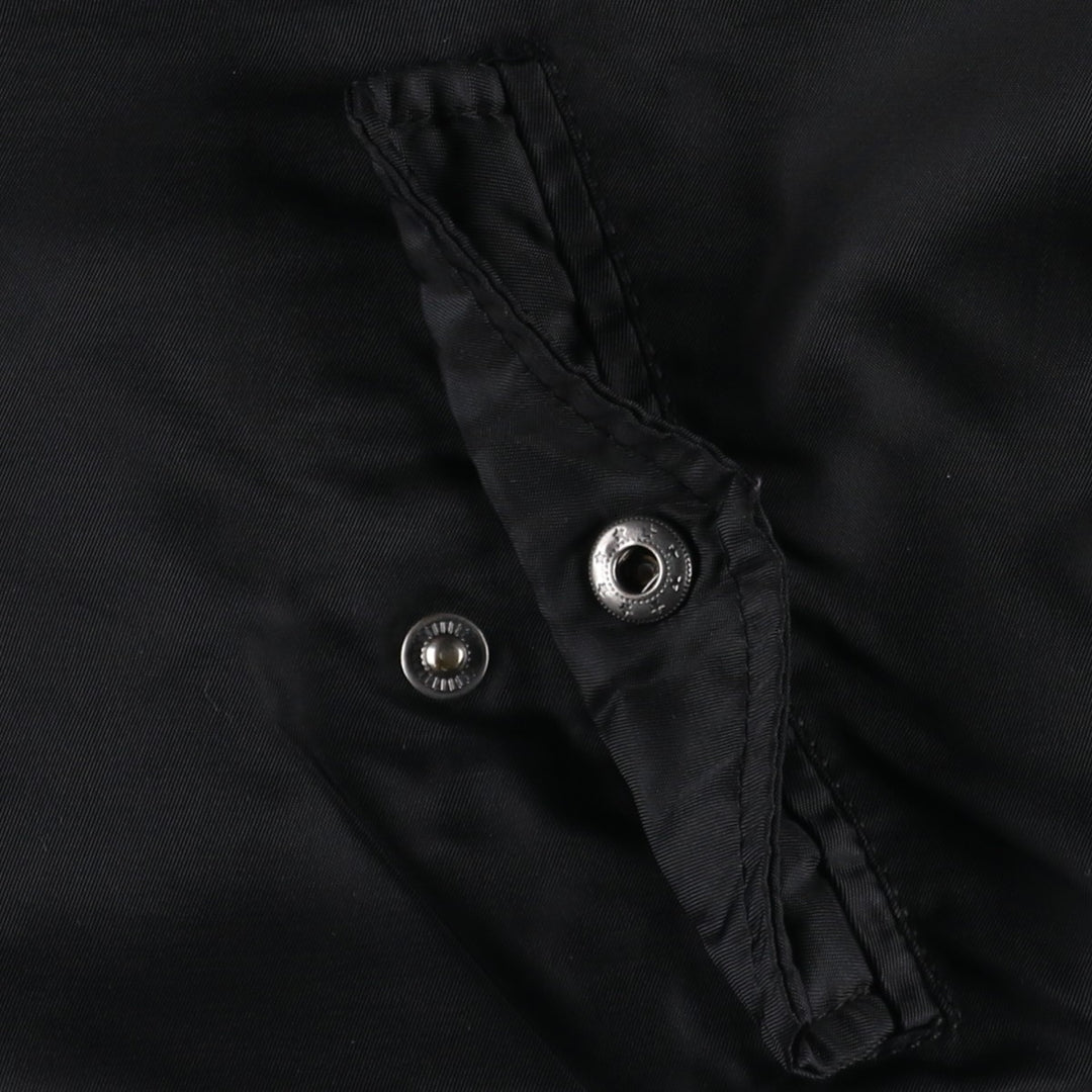 Levi's MA-1 style padded military flight jacket, men's size L polyester black type Vintage Second Hand