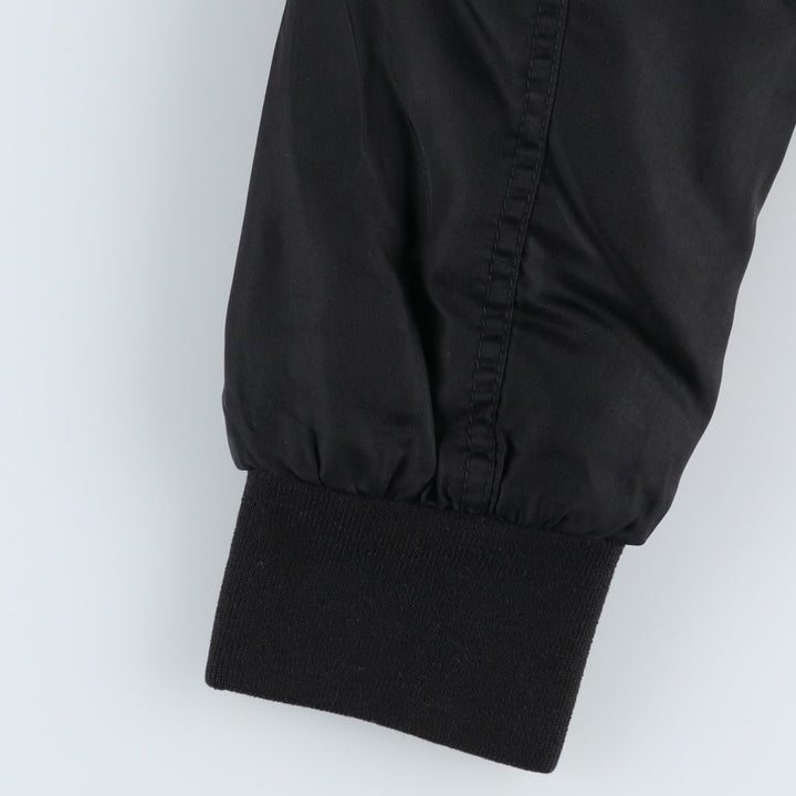 Levi's MA-1 style padded military flight jacket, men's size L polyester black type Vintage Second Hand