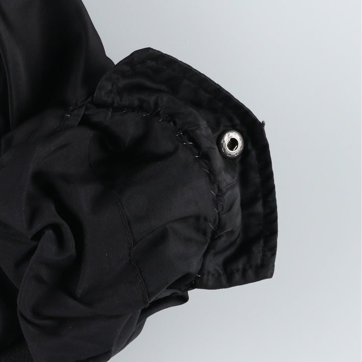 Levi's MA-1 style padded military flight jacket, men's size L polyester black type Vintage Second Hand