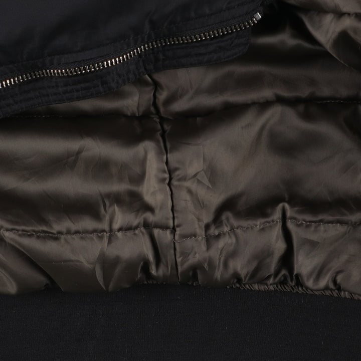 Levi's MA-1 style padded military flight jacket, men's size L polyester black type Vintage Second Hand