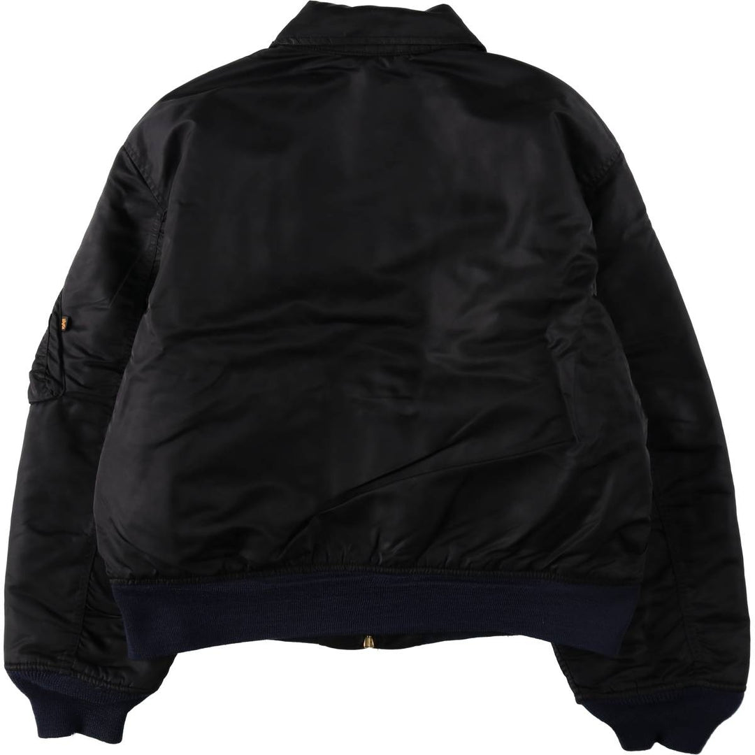 Civilian Alpha CWU-45 Nylon black type Vintage Second Hand