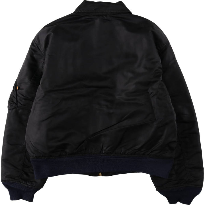 Civilian Alpha CWU-45 Nylon black type Vintage Second Hand