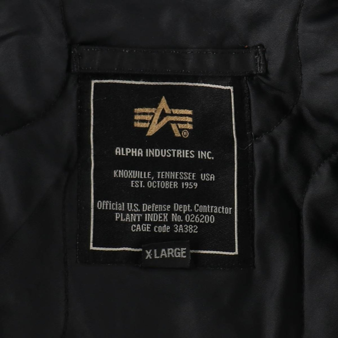 Civilian Alpha CWU-45 Nylon black type Vintage Second Hand