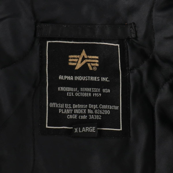 Civilian Alpha CWU-45 Nylon black type Vintage Second Hand