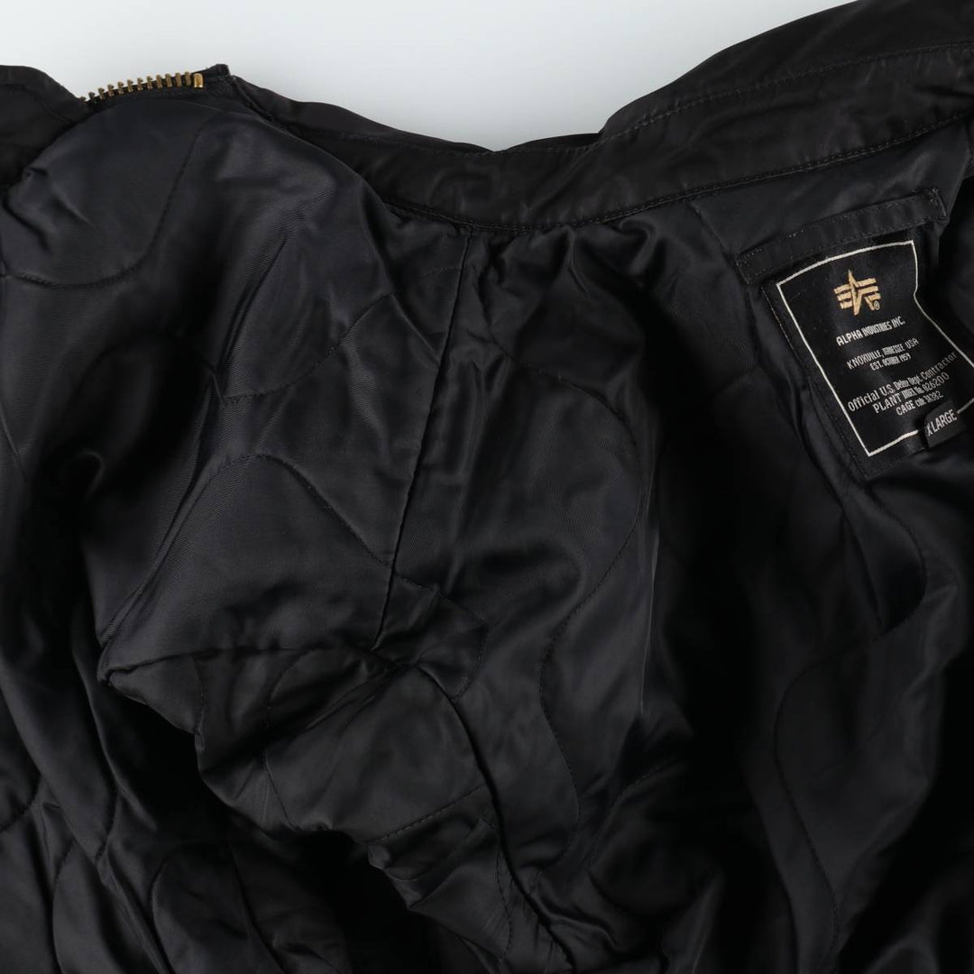 Civilian Alpha CWU-45 Nylon black type Vintage Second Hand
