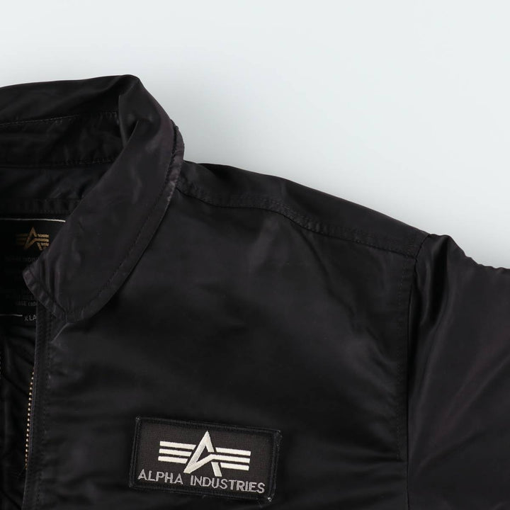 Civilian Alpha CWU-45 Nylon black type Vintage Second Hand