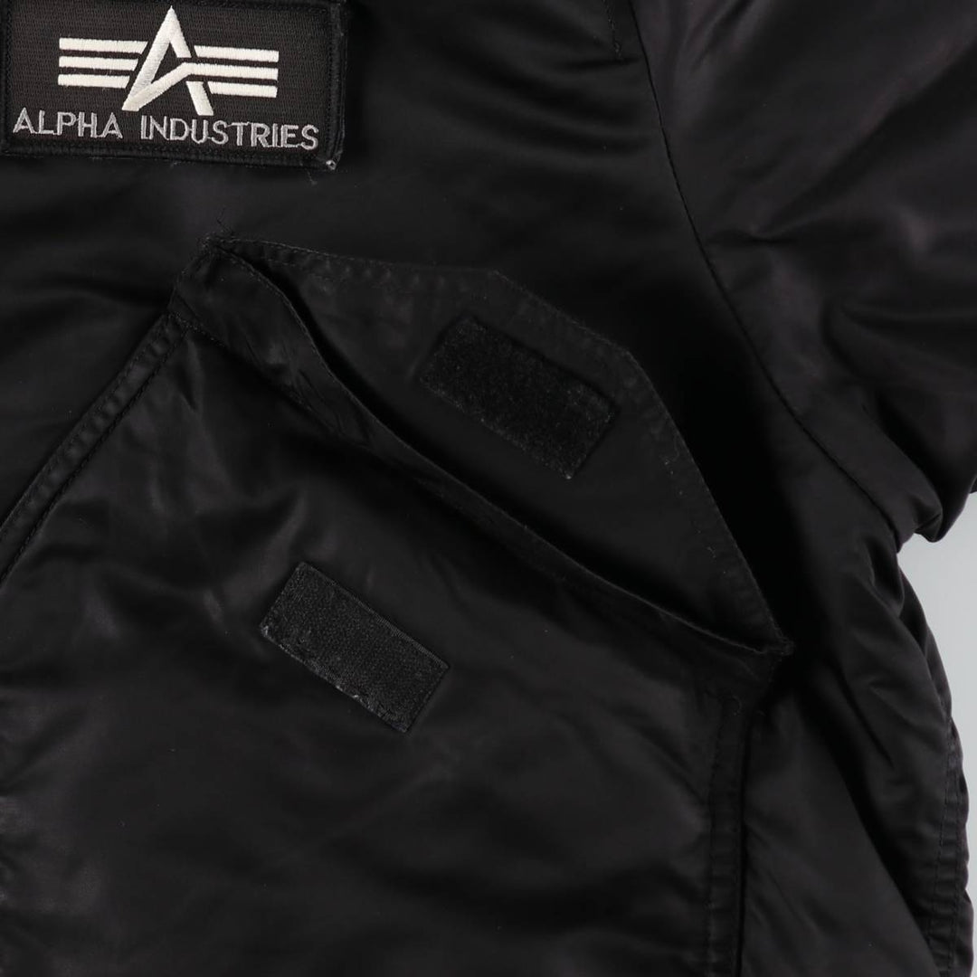 Civilian Alpha CWU-45 Nylon black type Vintage Second Hand