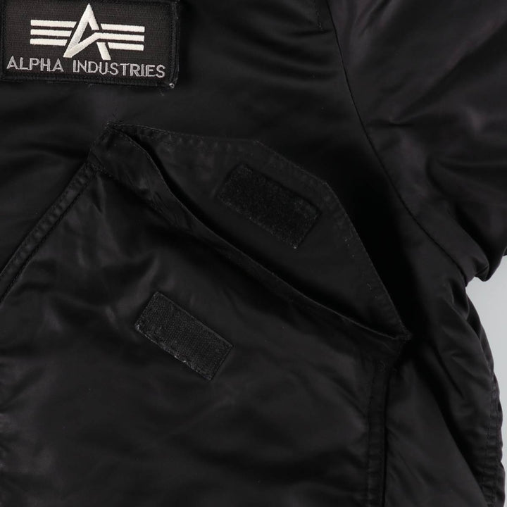 Civilian Alpha CWU-45 Nylon black type Vintage Second Hand