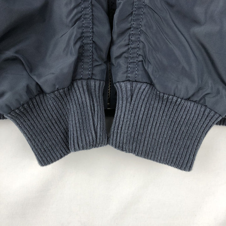 Civilian Alpha ALPHA Military Flight Jacket, Men's Size L (equivalent) Nylon navy blue type Vintage Second Hand