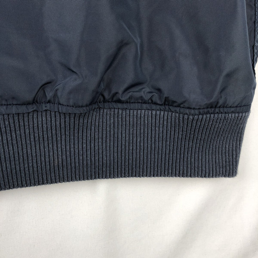Civilian Alpha ALPHA Military Flight Jacket, Men's Size L (equivalent) Nylon navy blue type Vintage Second Hand