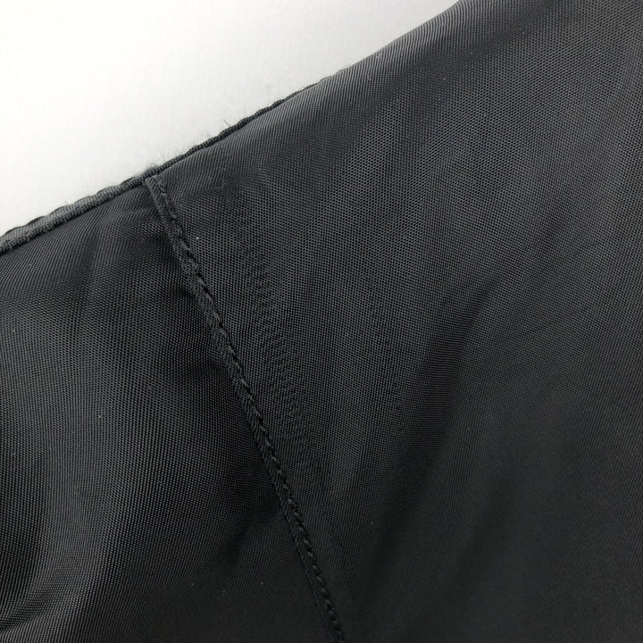 Civilian Alpha ALPHA padded military flight jacket, men's size L Nylon black type Vintage Second Hand