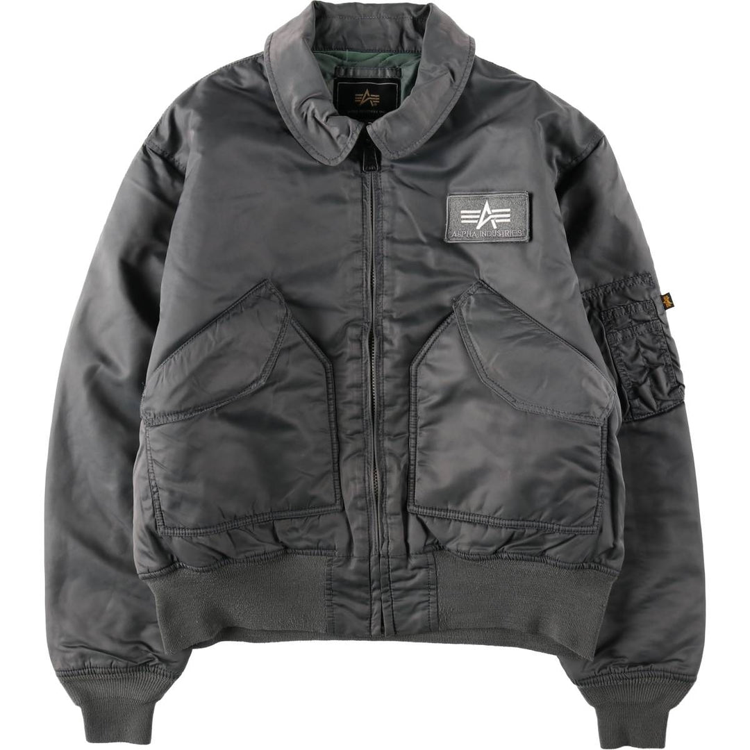 Civilian Alpha CWU-45 Nylon gray type Vintage Second Hand