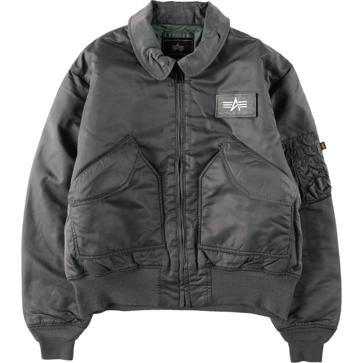 Civilian Alpha CWU-45 Nylon gray type Vintage Second Hand