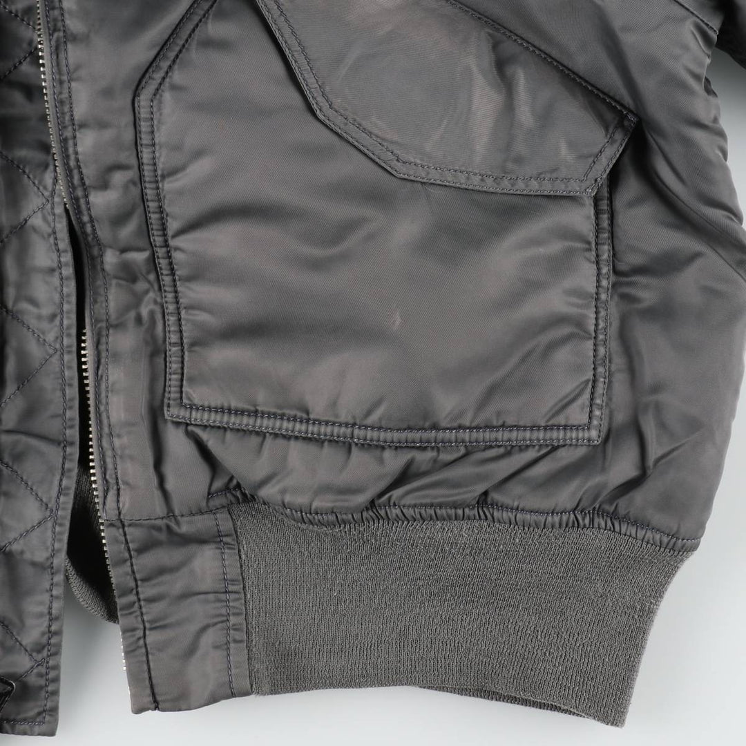 Civilian Alpha CWU-45 Nylon gray type Vintage Second Hand